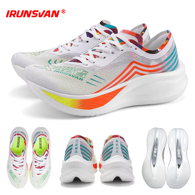 IRUNSVAN рождественские нейлон – обзор и цена Reflective Night Running Shoes