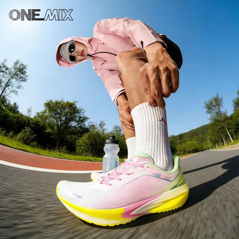 Кроссовки ONEMIX для мужчин, с – обзор и цена Reflective Night Running Shoes
