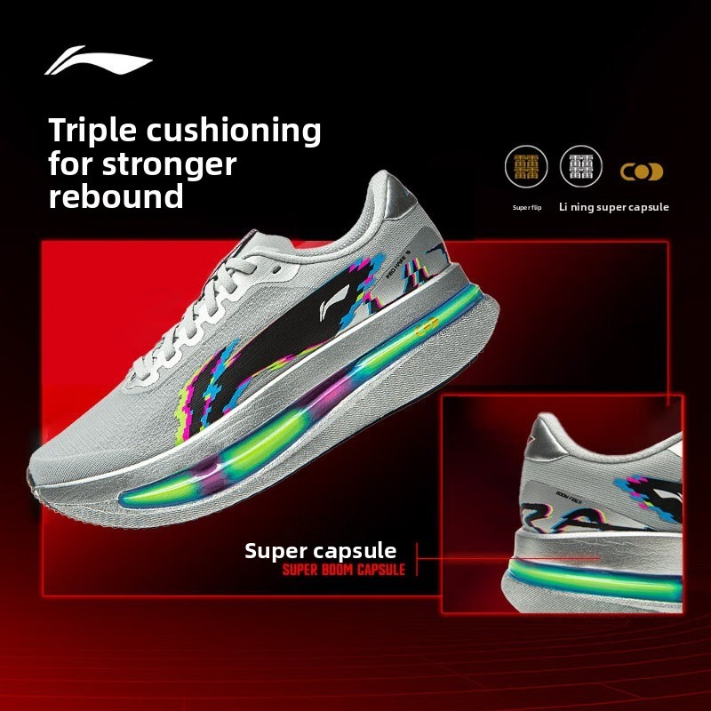 LI-NING Red Hare 9 ULTRA – муж – обзор и цена Lightweight Road Running Shoes