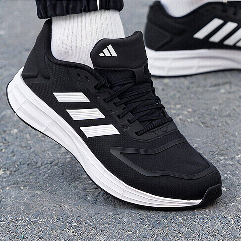 Adidas KJ4020, мужские спортив – обзор и цена Knit Fabric Lace Up Sneakers